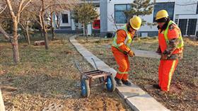 站区道路换新颜