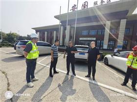 标题:筑牢安全防线 护航双节畅行——中电建冀交高投公司开展津石高速节中安全生产与服务保障专项督导调研<br/>说明:<br/>日期:2026/9/26 15:35:28