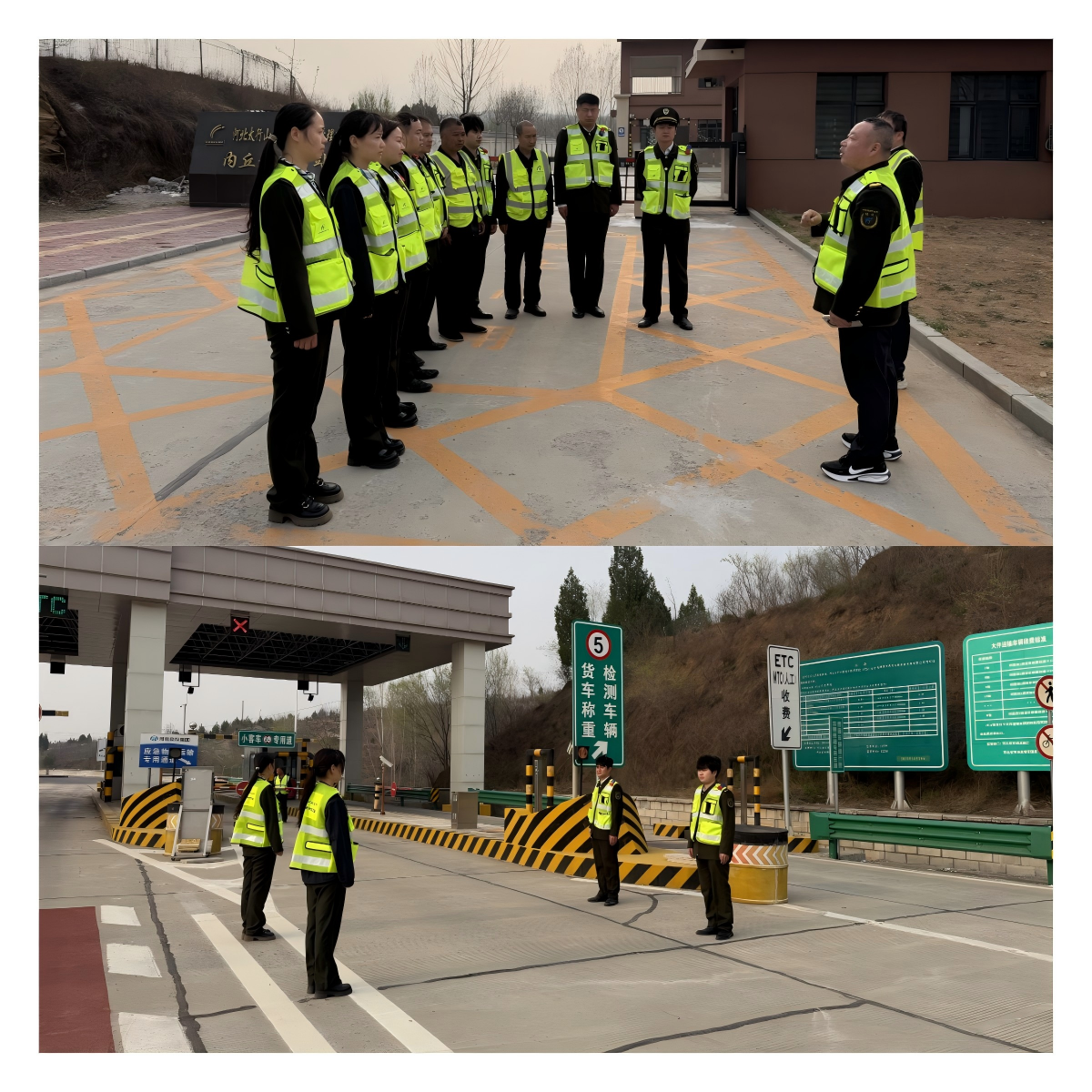 提升应急处置能力，保障清明快捷通行-内丘北收费站开展节前应急演练.png