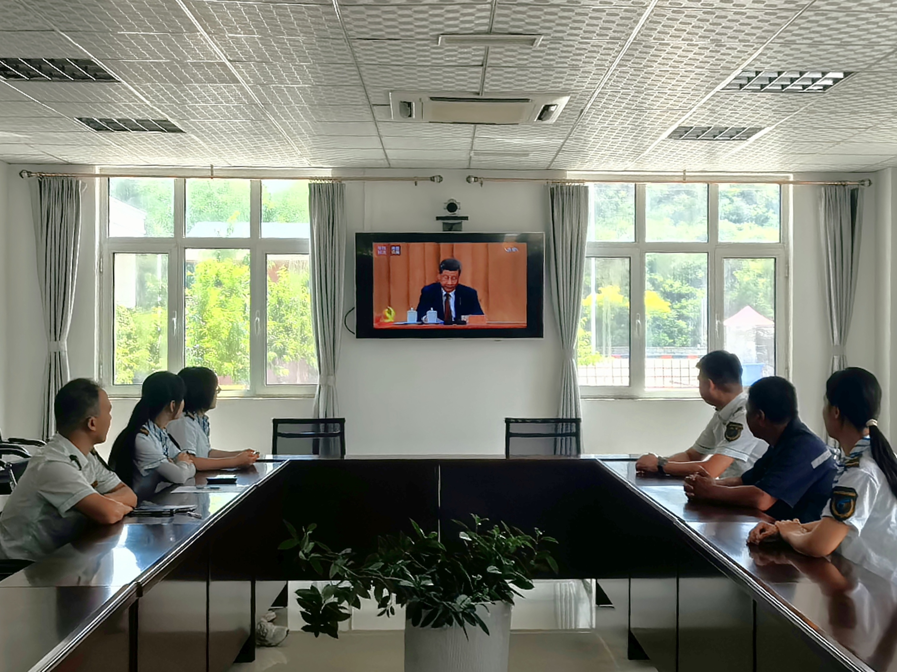 （内丘北党支部）组织观看庆祝中国共产党成立105周年大会.jpg
